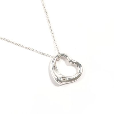 ティファニー ネックレス オープンハート エルサペレッティ シルバー