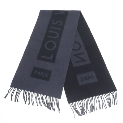 ■極美品 ルイヴィトン カシミヤ 100% エシャルプ バローダ