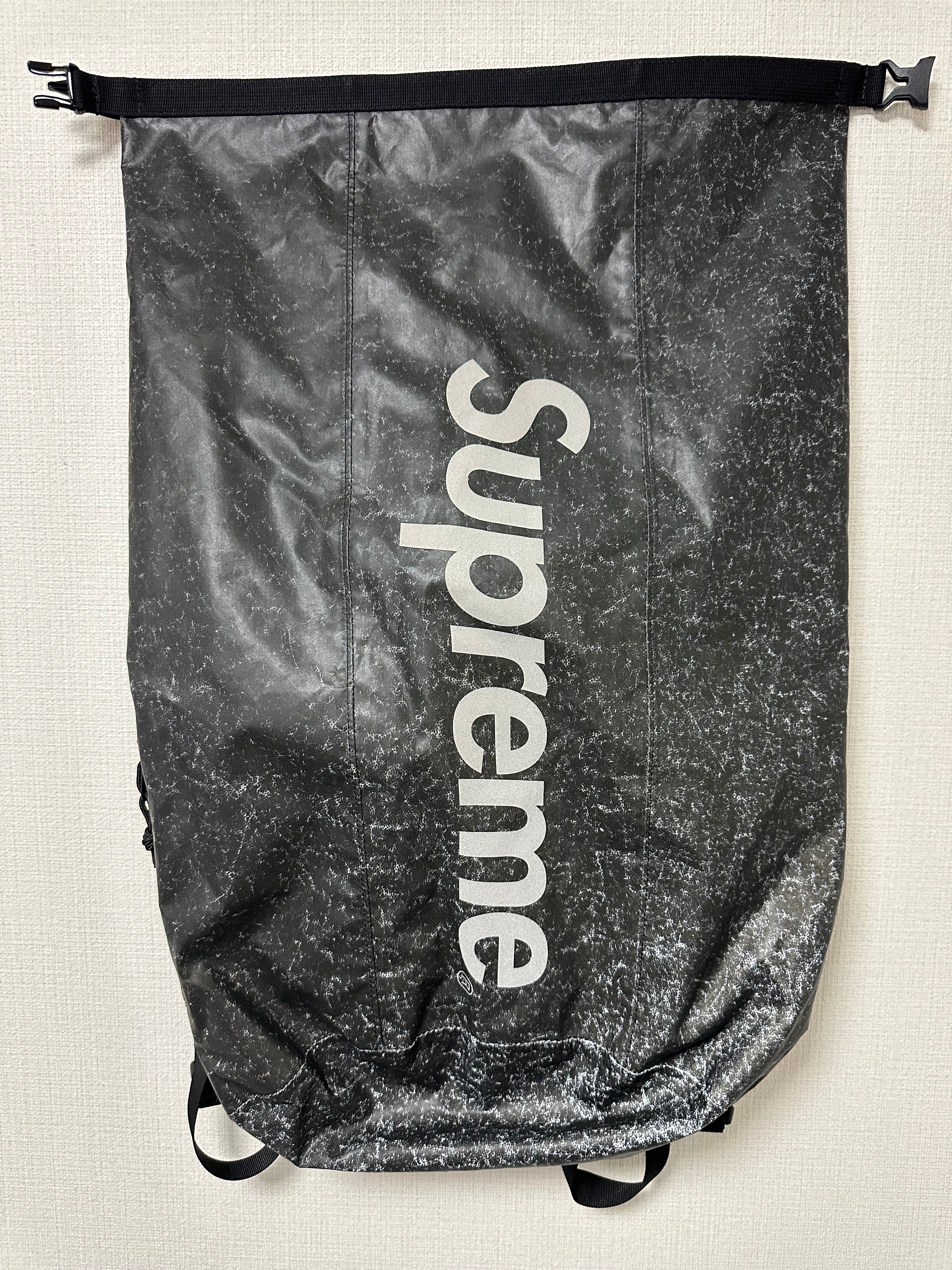 Supreme Waterproof Reflective Speckled Backpack "Black"