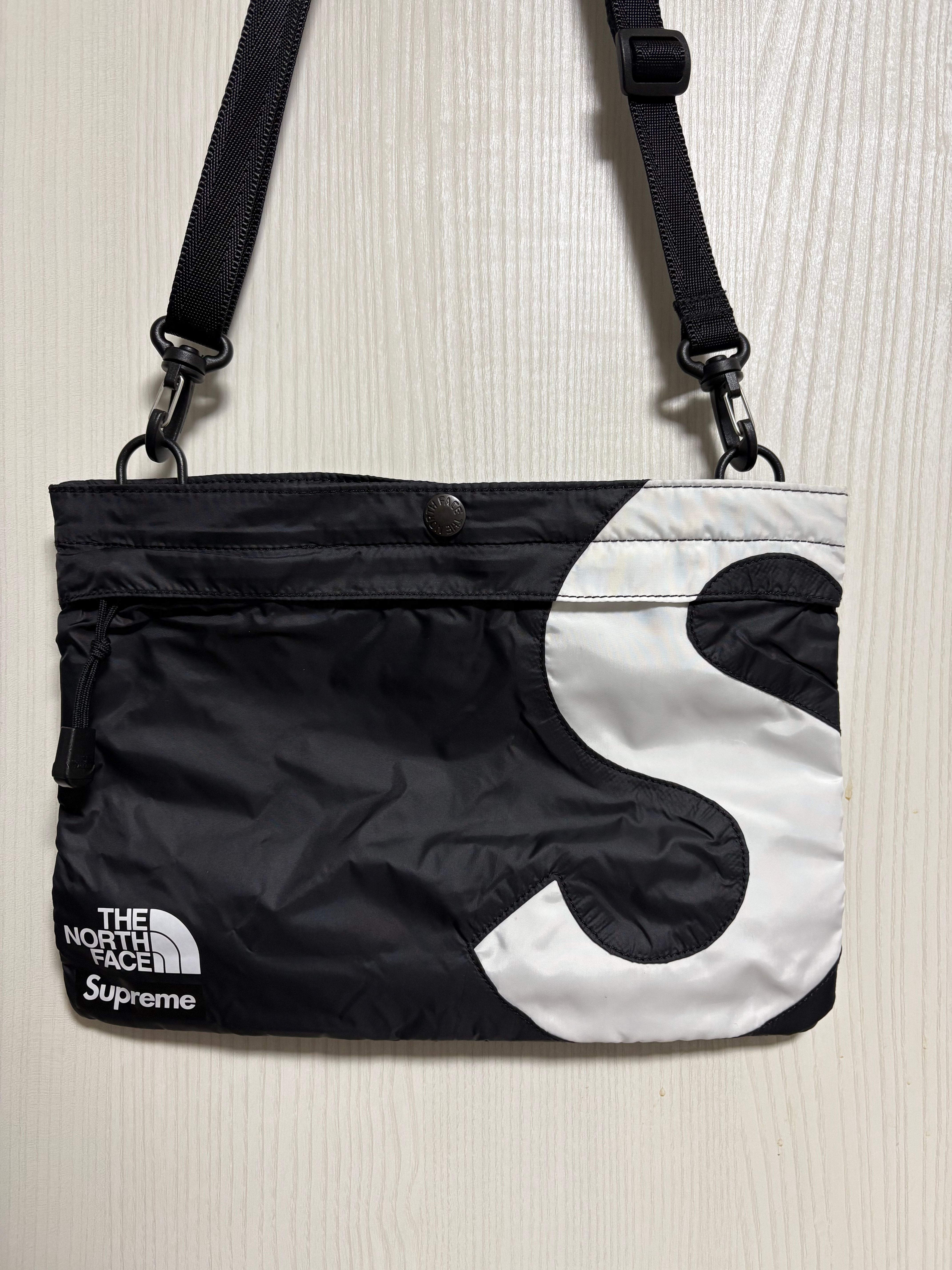 Supreme x The North Face S Logo Shoulder Bag "Black"