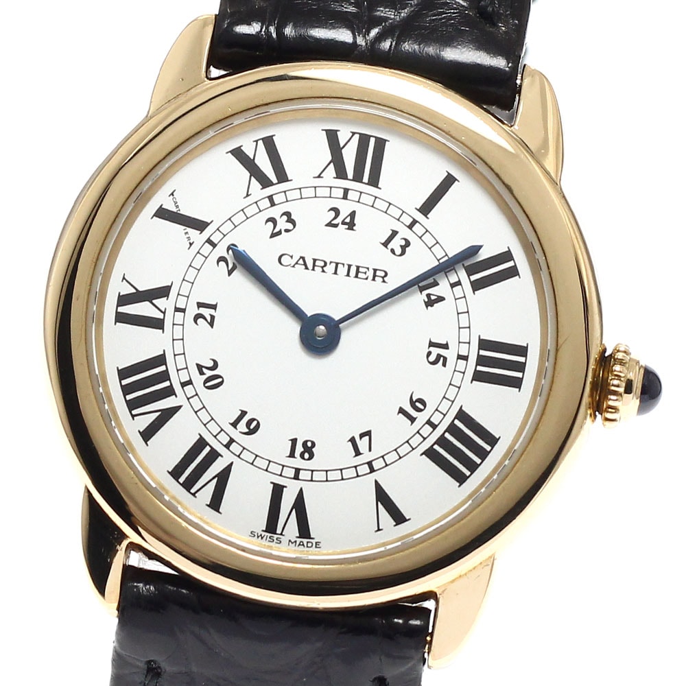 カルティエ ロンド ソロ SM W6700355 レディース 【中古】
