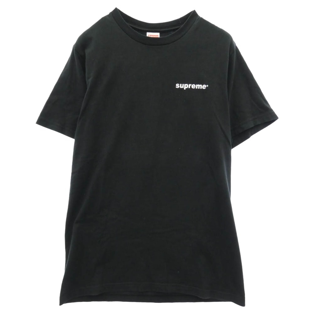 Supreme シュプリーム 24AW Fuck Money Tee ファック マネー バックプリント クルーネック Tシャツ ブラック系 S【中古】