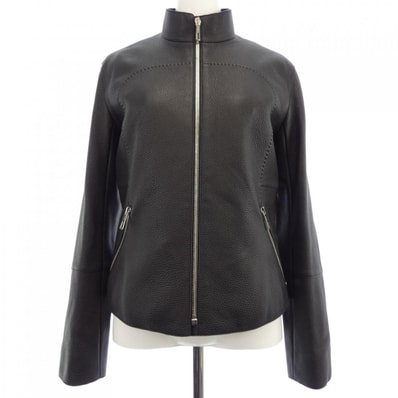 エルメス HERMES *16-7000. レザージャケット