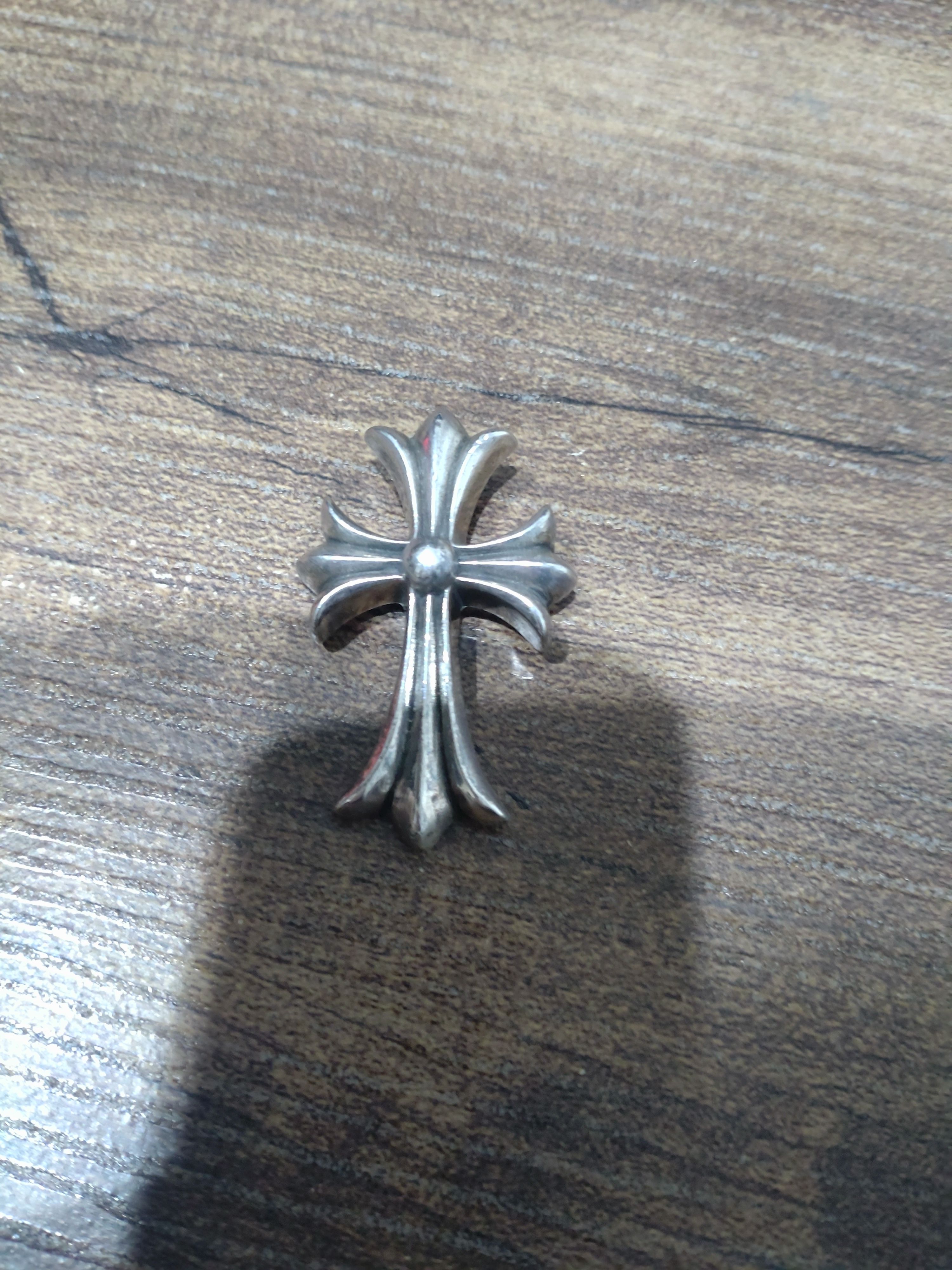Chrome Hearts Small CH Cross Pendant "Silver"