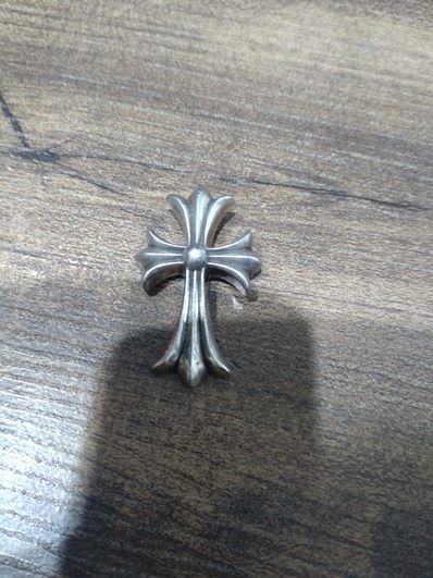 Chrome Hearts Small CH Cross Pendant "Silver"