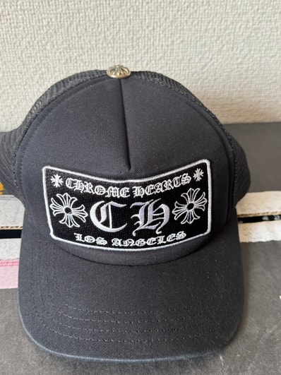 Chrome Hearts CH Trucker Cap Los Angeles Exclusive "Black"