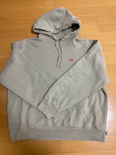 Supreme Small Box Hooded Sweatshirt "Olive" (23SS)