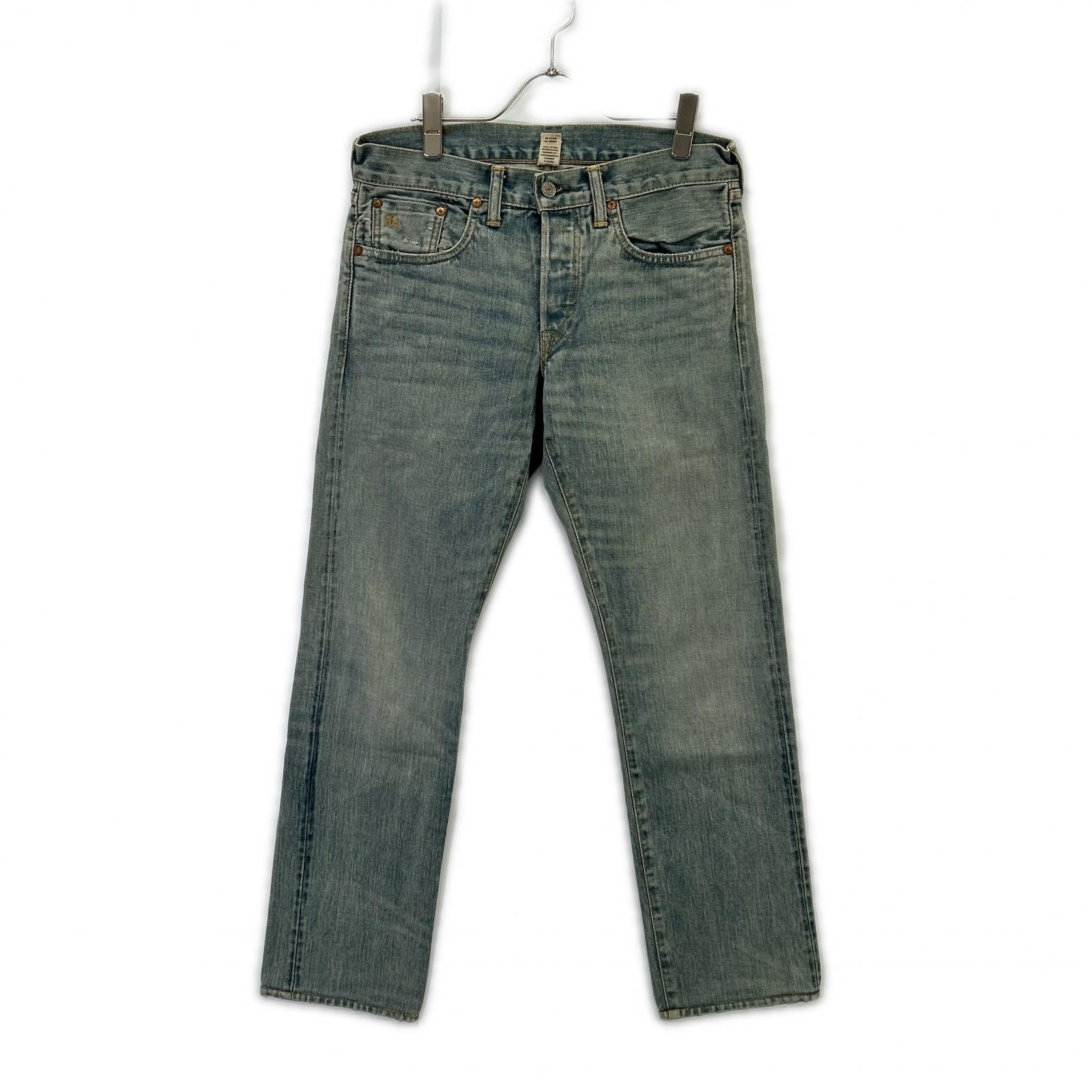 ダブルアールエル ライトブルー フェード  SLIM FIT JAPAN WOVEN SELVEDGE DENIM 29×30