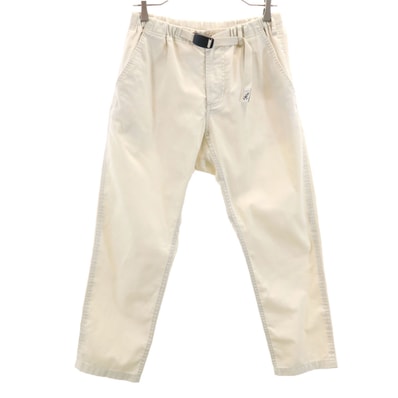 Gramicci グラミチ green label relaxing グリーンレーベルリラクシング別注 TCツイル ニュー テーパードパンツ S アイボリー アウトドア