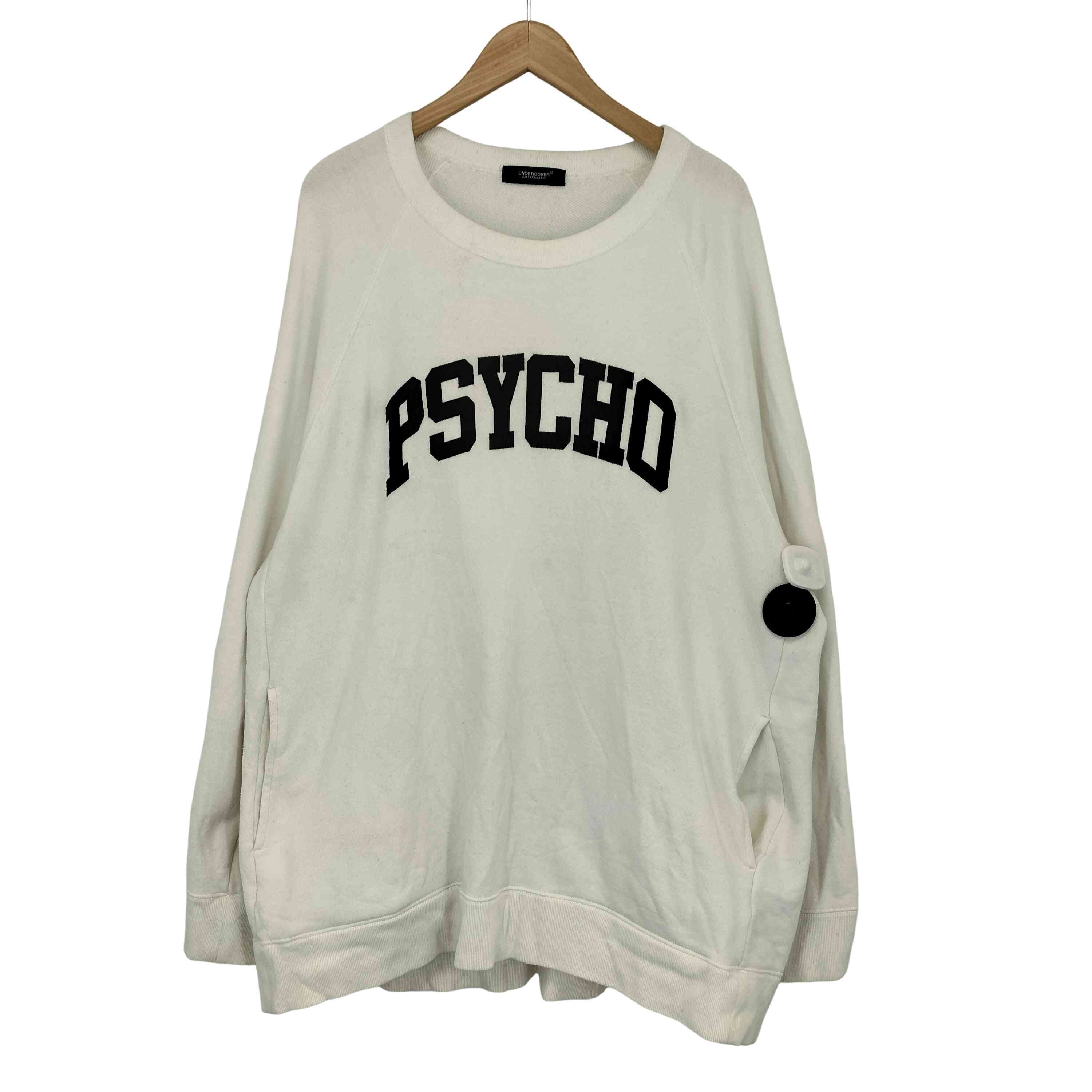 Dameged Wide Sweatshirt PSYCHO Patch【1141260600025】
