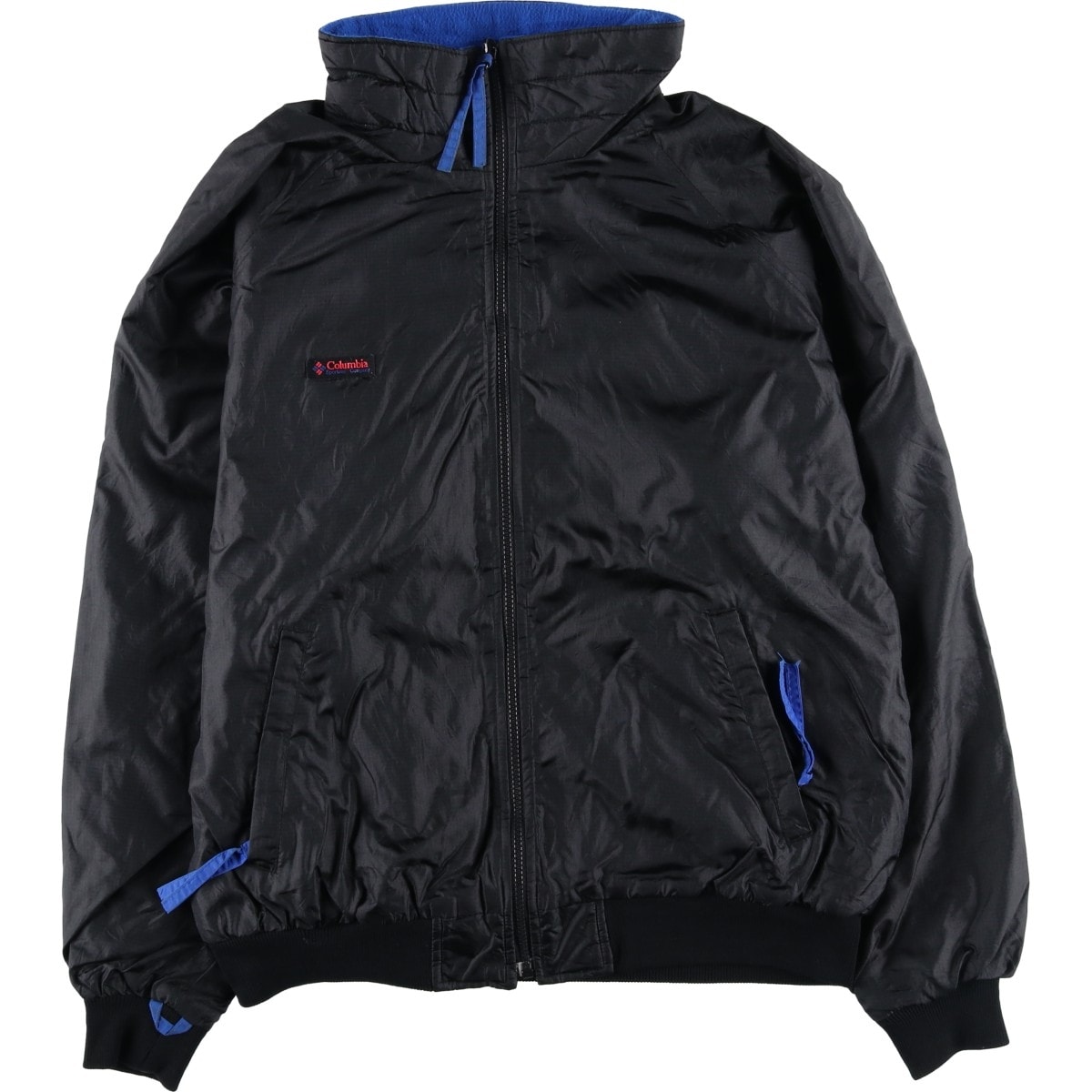 古着 90年代 コロンビア Columbia 白タグ リップストップ 中綿ジャケット パファージャケット メンズL相当 ヴィンテージ/eaa605351