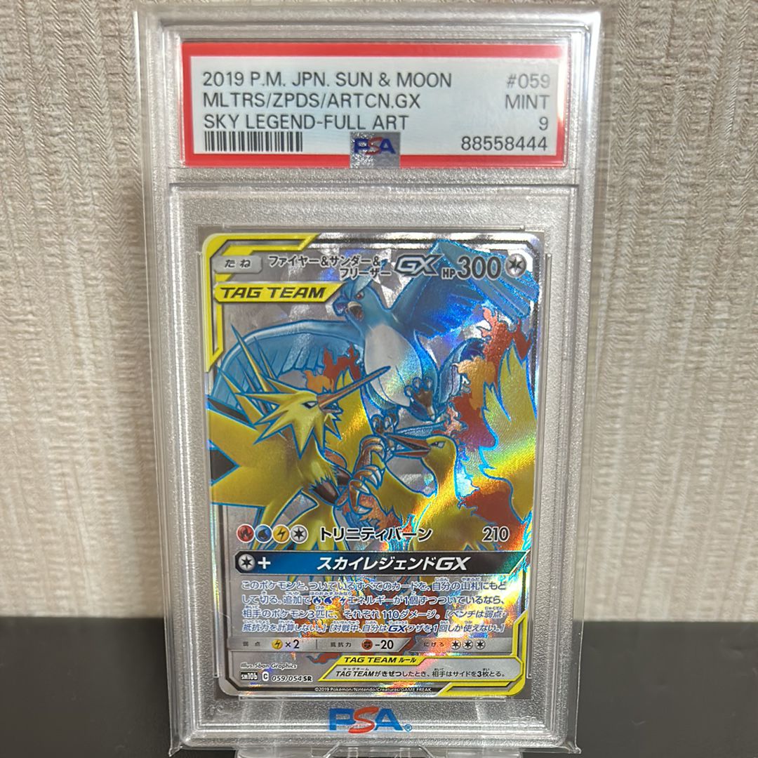 ファイヤー&サンダー&フリーザーGX SR[SM10b 059/054](強化拡張パック「スカイレジェンド」)