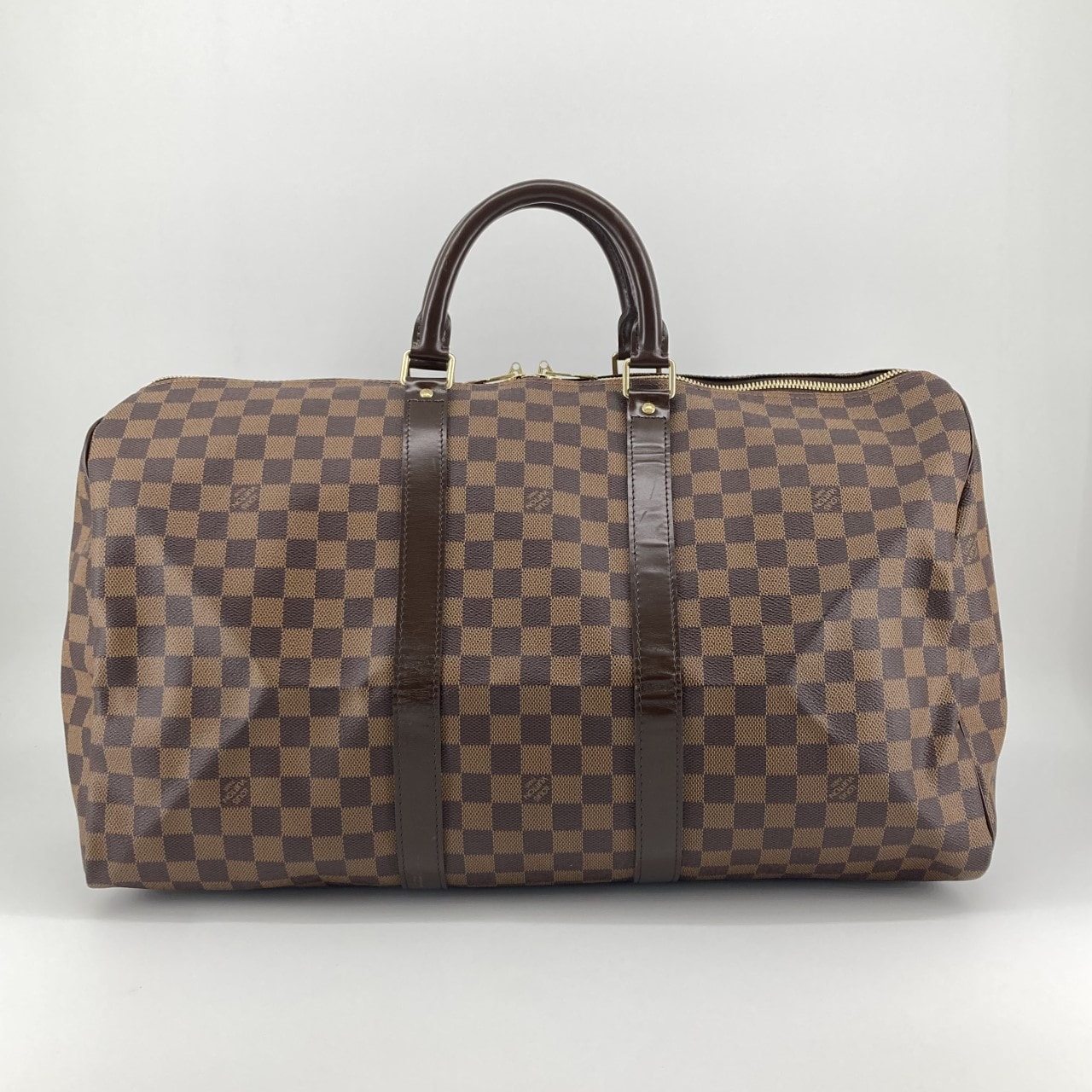 LOUIS VUITTON(ルイ・ヴィトン) キーポル50 N41427 ボストンバッグ ブラウン