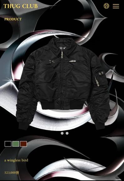 THUG CLUB A Wingless Bird "Black"