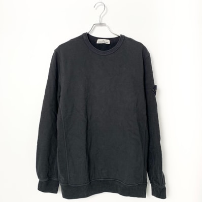 Stone Island 62420 Brushed Organic Cotton Fleece "Black" 811562420
