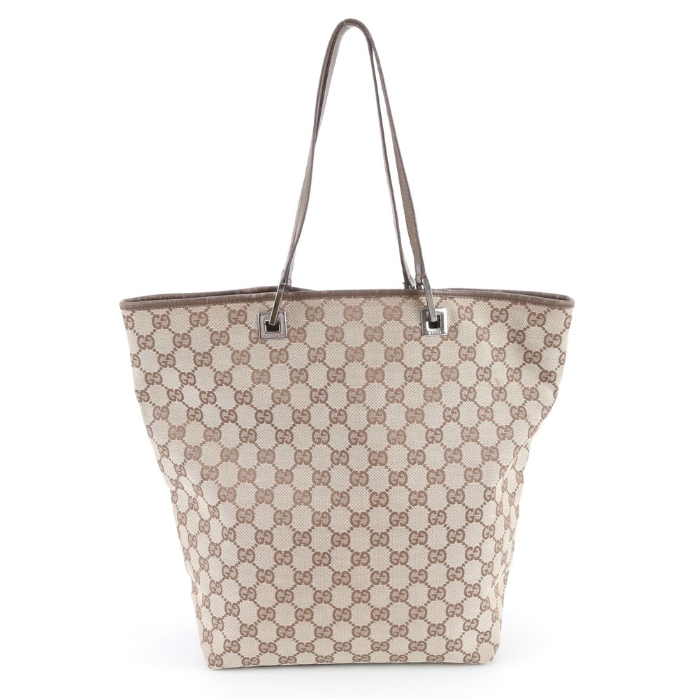 ■美品 グッチ GGキャンバス 31243 トート バッグ