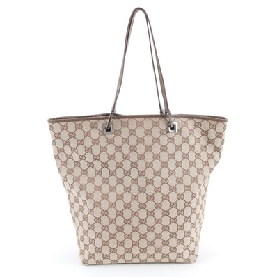 ■美品 グッチ GGキャンバス 31243 トート バッグ