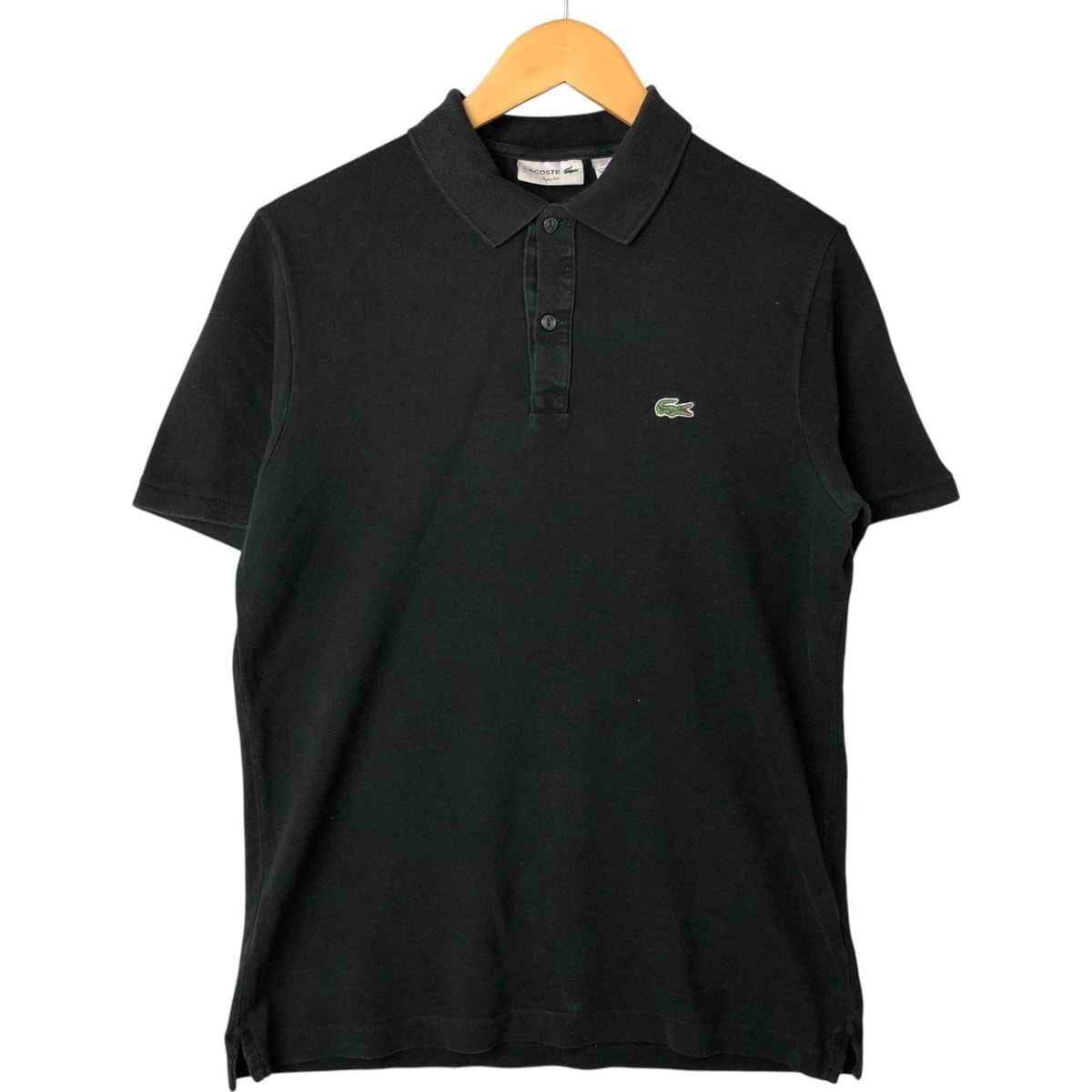 古着 ラコステ LACOSTE SLIM FIT 半袖 ポロシャツ メンズL相当/eaa543009