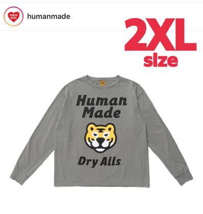 HUMAN MADE L/S T-SHIRT "Grey"