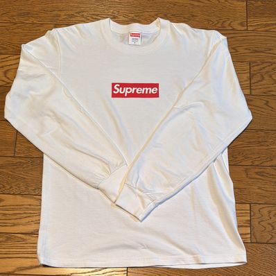Supreme Box Logo L/S Tee "White"