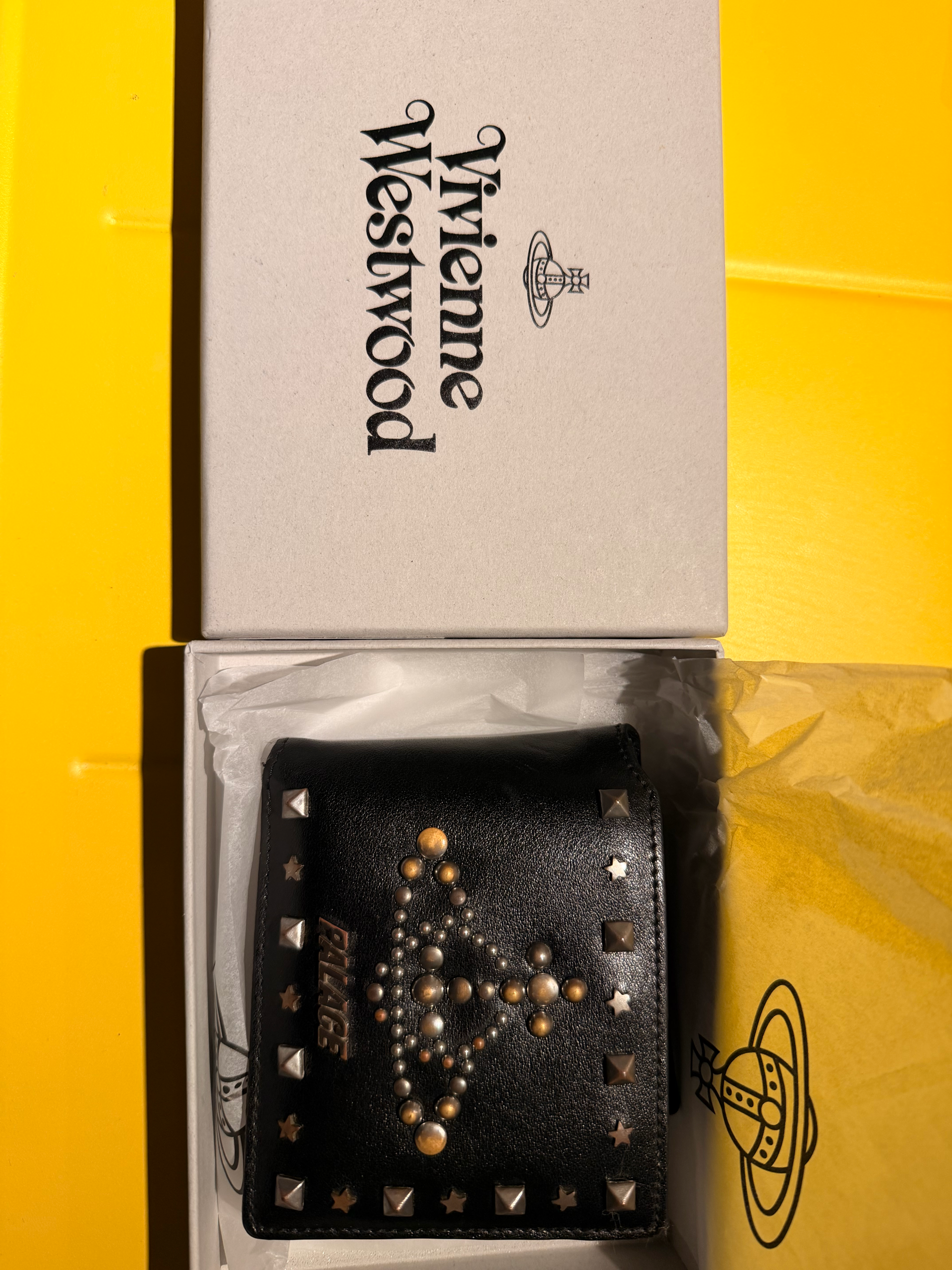 PALACE x Vivienne Westwood Wallet "Black"
