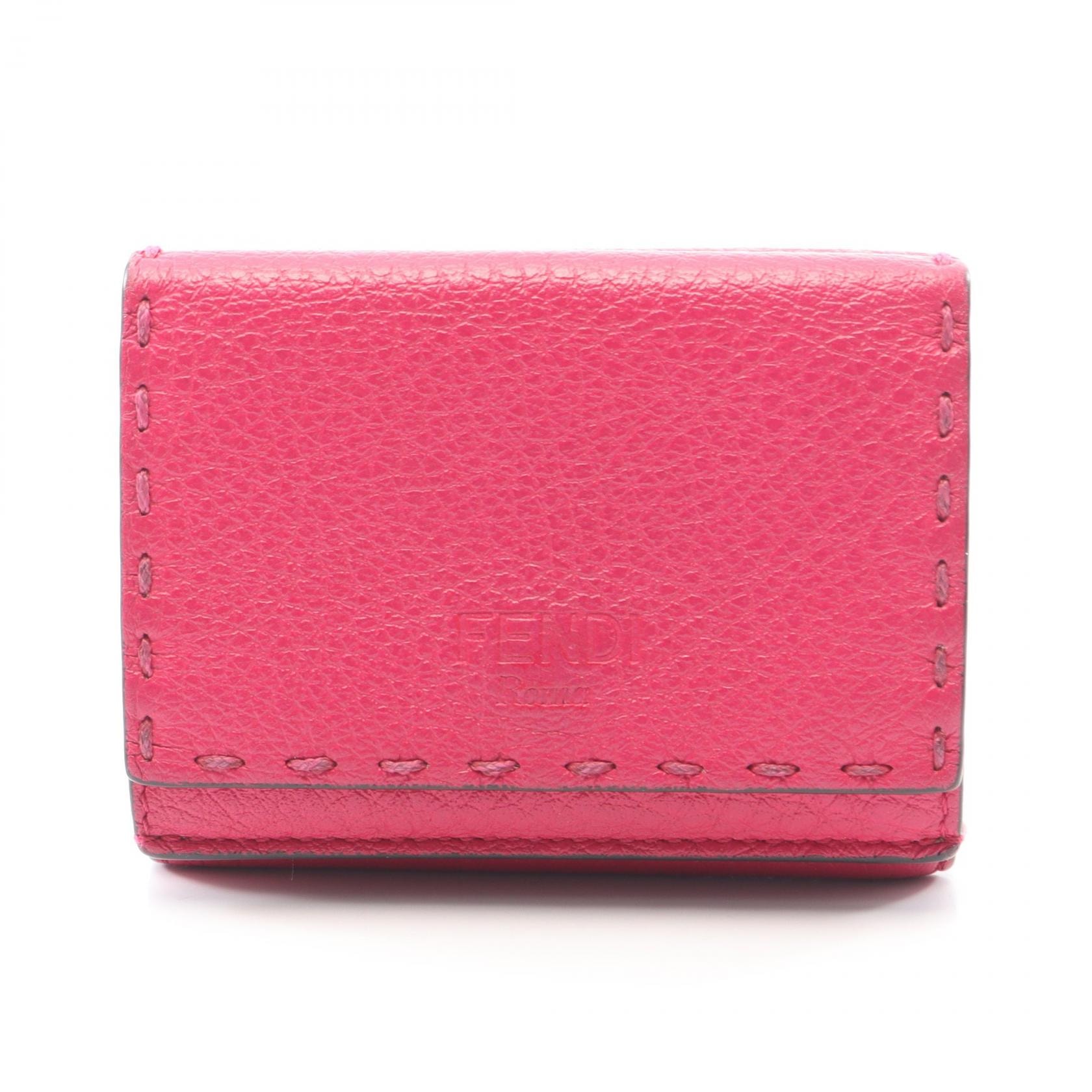 C (やや傷や汚れあり)】フェンディ ズッカ長財布 レディースの古着