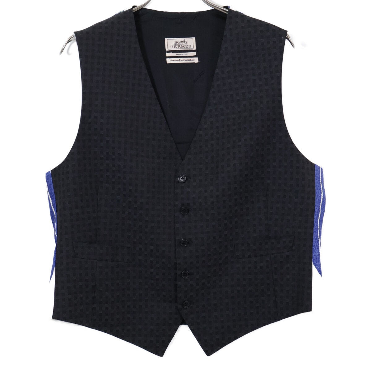 エルメス 【美品/国内正規】ウール/シルク切替 56