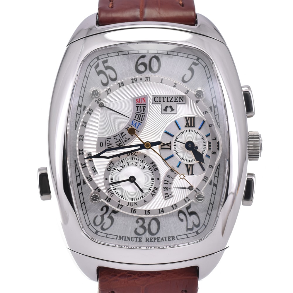 シチズン CITIZEN CTR57-0901 カンパノラ ミニッツ リピーター クォーツ メンズ 美品 箱付き C#147143