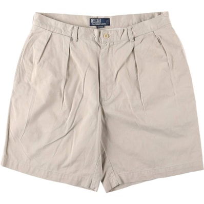 古着 ラルフローレン Ralph Lauren POLO by Ralph Lauren TYLER SORT ツータック チノショーツ ショートパンツ メンズw35相当/eaa417782