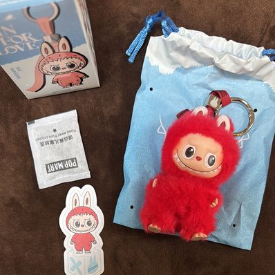 POP MART THE MONSTERS (LABUBU) Pin for Love Series-Vinyl Plush Pendant (N-Z) X