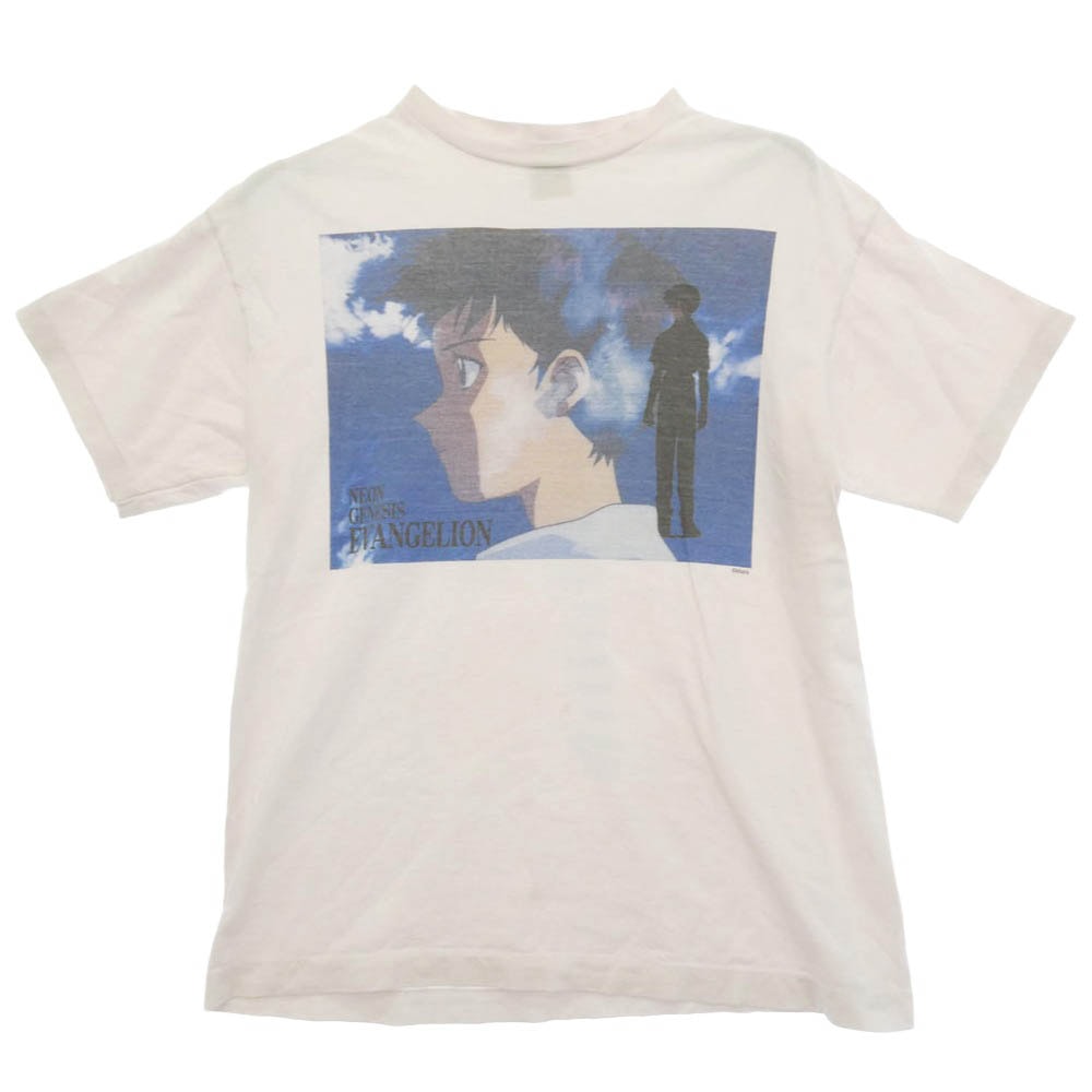 SAINT MICHAEL セントマイケル 24SS SM-YS8-0000-C25 EV SS TEE SHINJI エヴァンゲリオン シンジ クルーネック 半袖 Tシャツ ピンク系 M【中古】