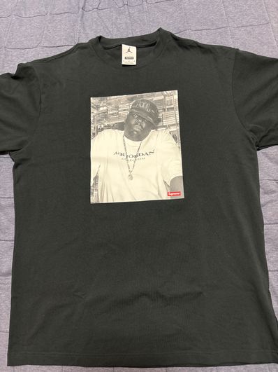 Supreme x Jordan Biggie S/S Top "Black"