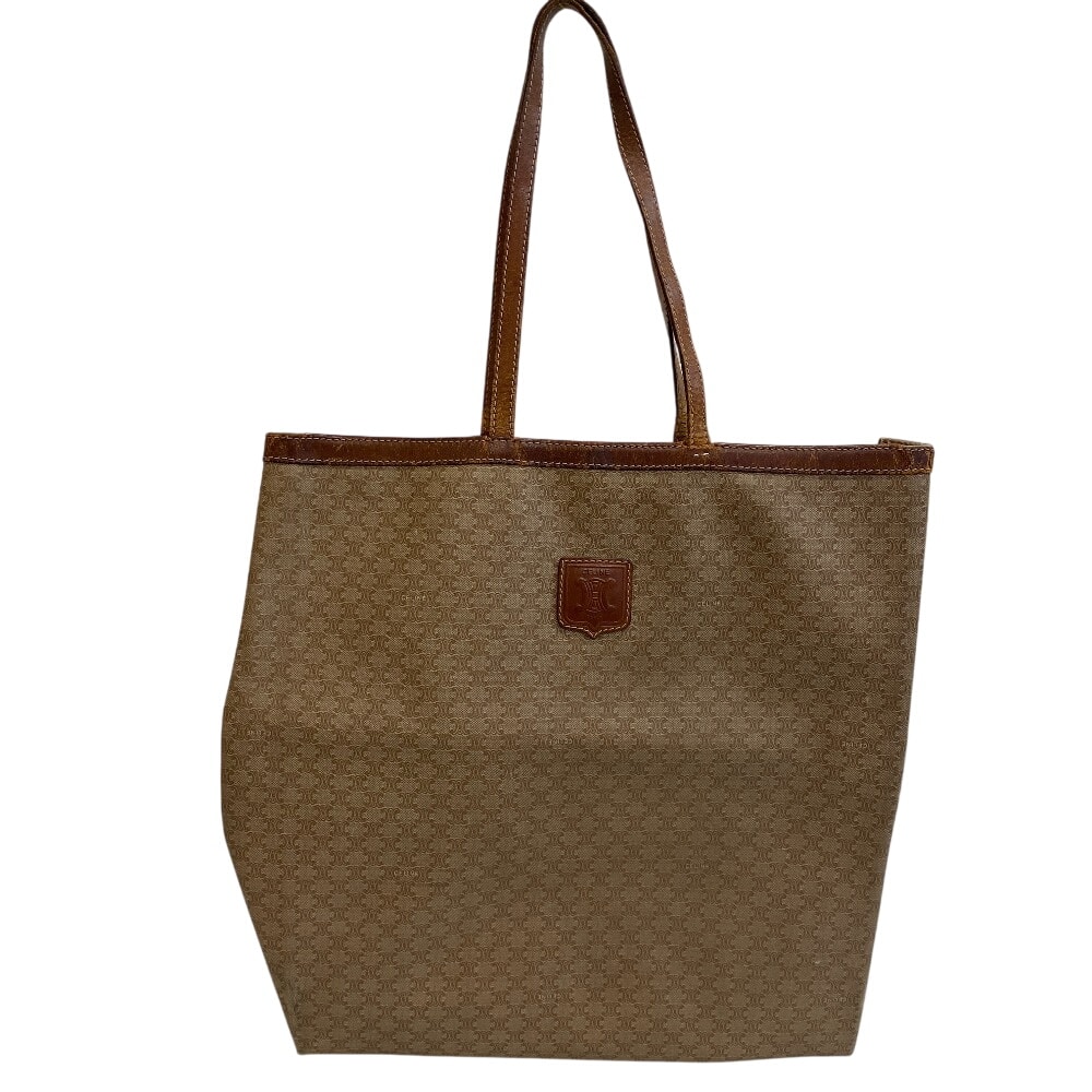 セリーヌ CELINE トートバッグ マカダム ブラウン