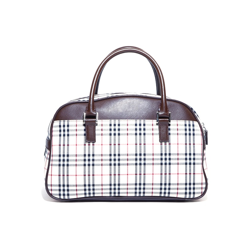 バーバリー BURBERRY ノバチェック ハンドバッグ キャンバス【中古】