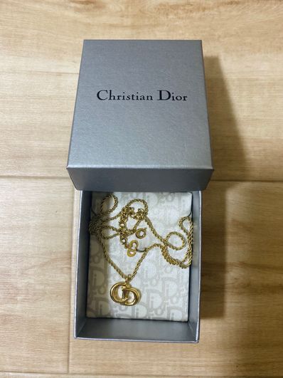 Dior CD Logo Necklace "Gold"