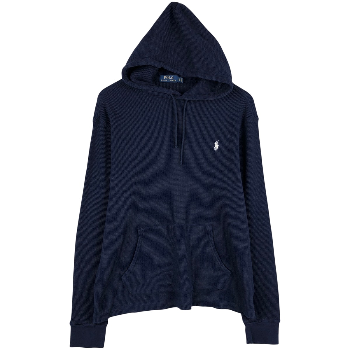 古着 ラルフローレン Ralph Lauren POLO RALPH LAUREN フード付き サーマルロンT ワッフル メンズXL相当 ヴィンテージ/eaa609084