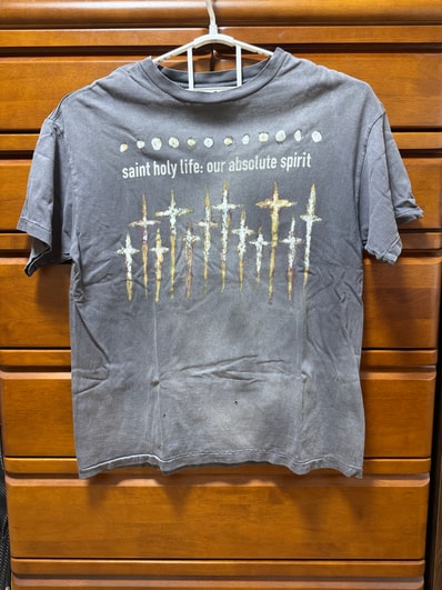 SAINT Mxxxxxx x FORSOMEONE FS_SS T-Shirt/God "Black"