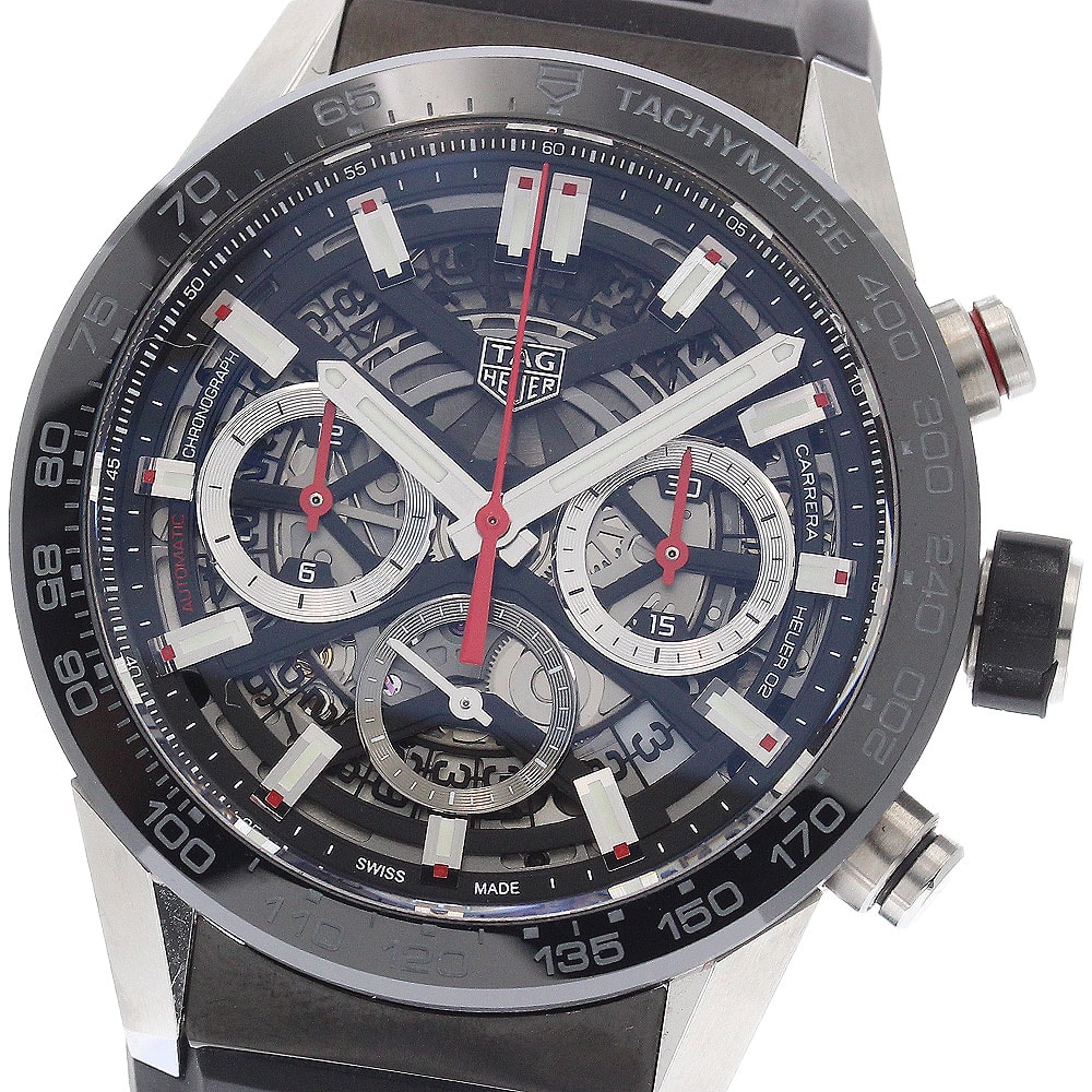 タグホイヤー カレラ キャリバーホイヤー02 メンズ 【中古】