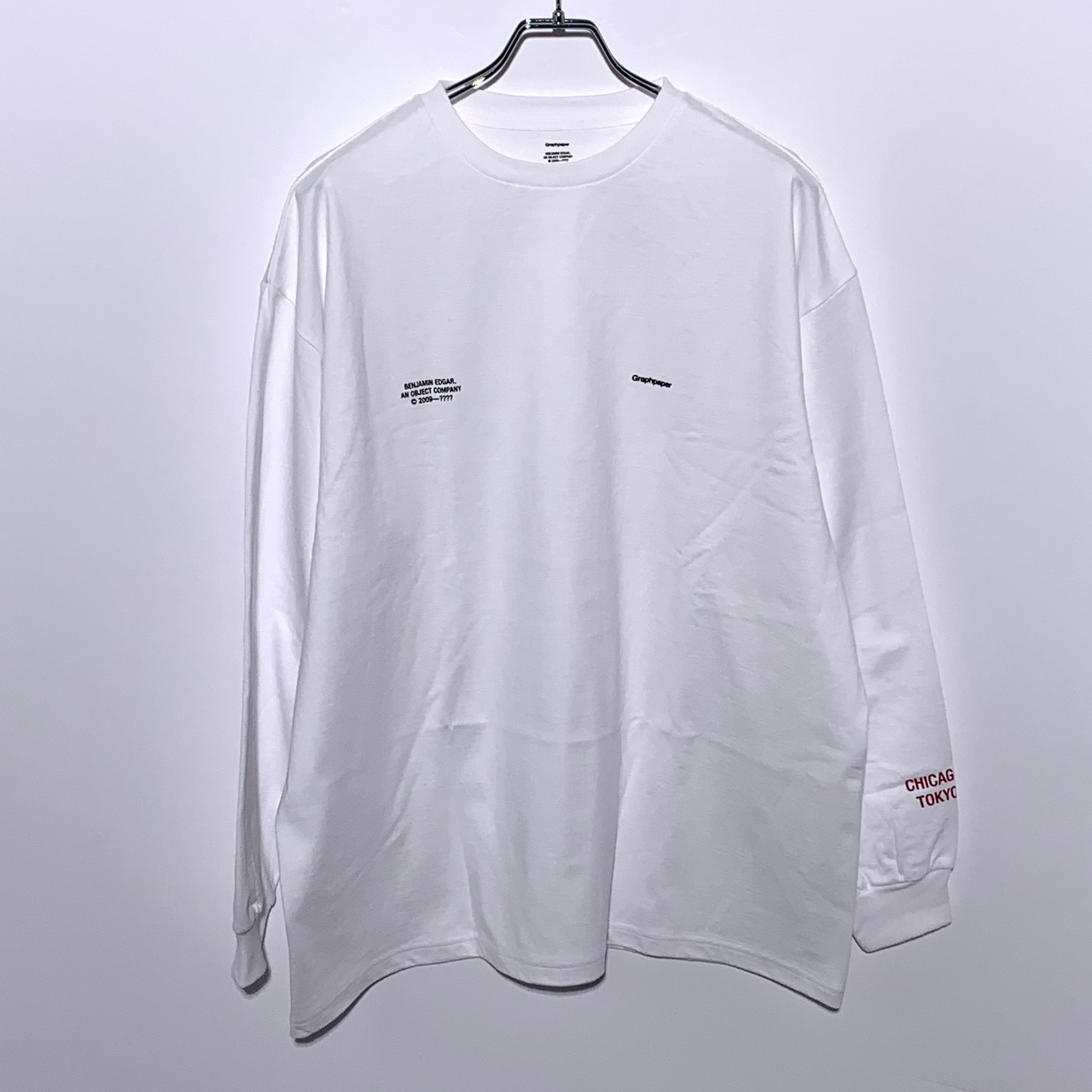 Graphpaper Benjamin Edgar For Gp L/S Oversized Tee 
