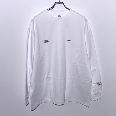 Graphpaper Benjamin Edgar For Gp L/S Oversized Tee "White"