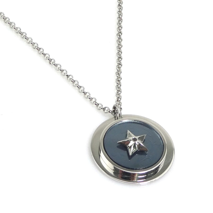 クリスチャンディオール Christian Dior ネックレス メタル シルバー レディース【中古】 r10759j