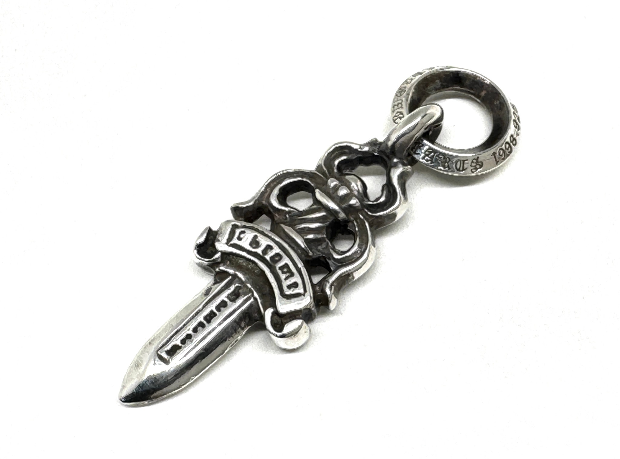 Chrome Hearts #5 Dagger Charm "Silver"