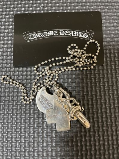 Chrome Hearts 3 Trinket Pendant "Silver"