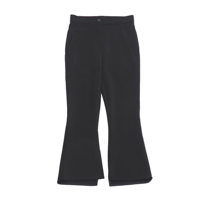 ■美品■LOUIS VUITTON ルイ・ヴィトン パンツ ジャージー スリットフレアパンツ モノグラムフラワーロゴ ブランド古着【中古】20260910/RA7869