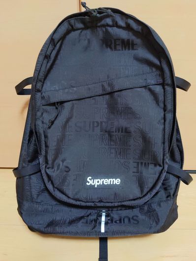 Supreme 19SS Backpack "Black"