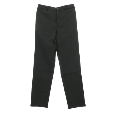 MONCLER モンクレール L10912A00020 PANTALONE SPORTIVO テクニカルリネンブレンド素材 パンタローネ スポルティーボ パンタロン イージー スラックスパンツ ブラック系 44【中古】