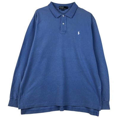 古着 ラルフローレン Ralph Lauren POLO by Ralph Lauren 長袖 ポロシャツ メンズXL相当/eaa607812