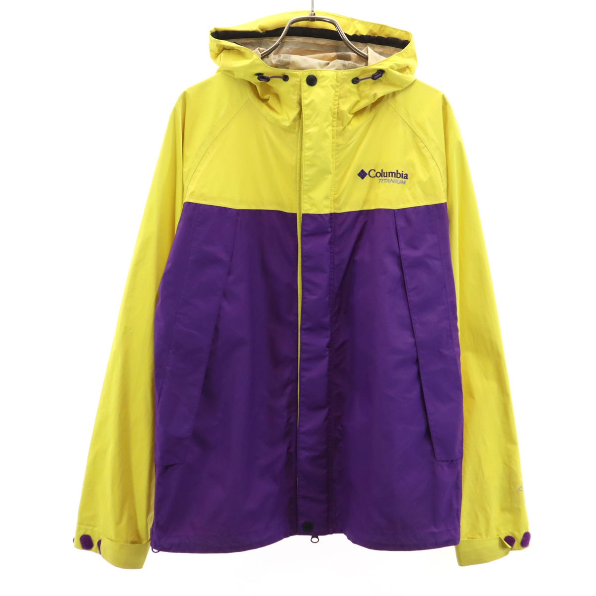 Columbia コロンビア ワバシュ ジャケット S パープル アウトドア リップストップ