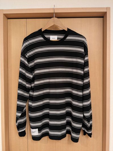 Wtaps Bdy 01 / LS / Cotton. Textile "Black"