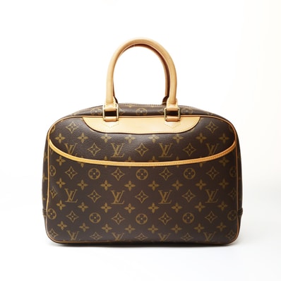 ヴィトン LV モノグラム ドーヴィル 2001年製 ハンドバッグ【中古】